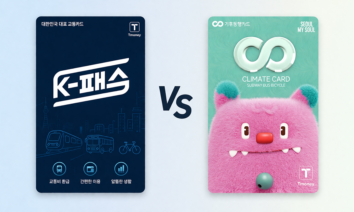 ‘월 3만원 환급’ 기후동행카드vs‘환급률 상향’ K패스…뭐가 이득일까 [모빌리티&라이프]