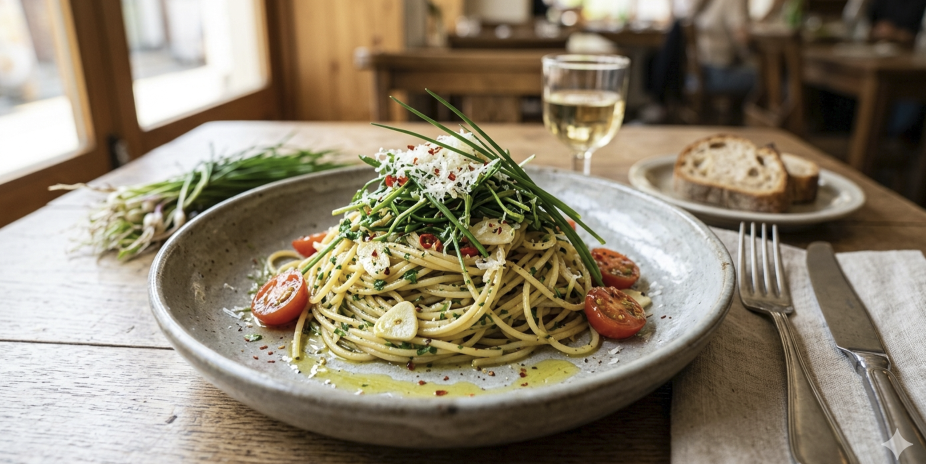 &${esc.h}34;바질 비켜!”…알고 보니 달래는 파스타 재료였던 건에 관하여 [FOOD+]