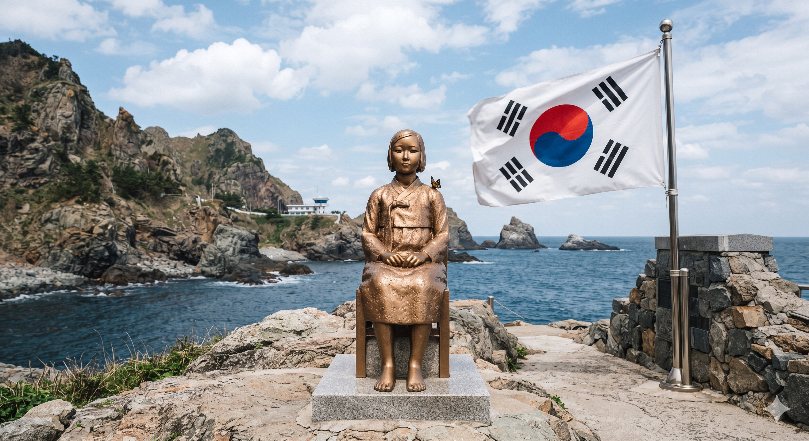 독도의 중심에서 한국 땅이라고 외치다...독도명예주민이 되는 법 [여행+]