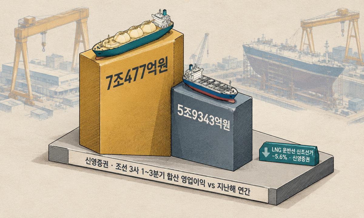 실적은 역대급인데 中 추격 거세진다…K조선 호황 지속 시험대